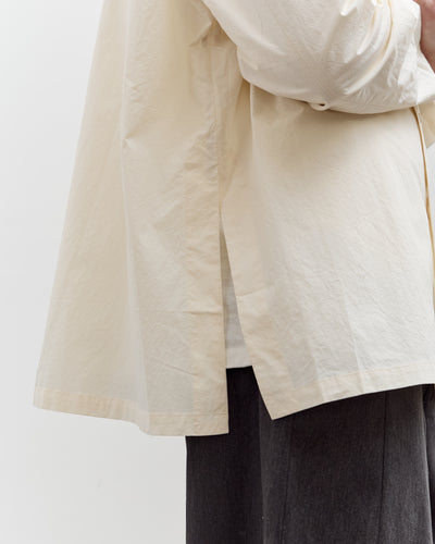 7115 by Szeki Papery 3/4 Button Down Unisex, Rice White
