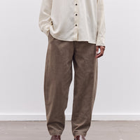 7115 by Szeki Signature Brushed Twill Elastic Pull-Up Trouser, Umber