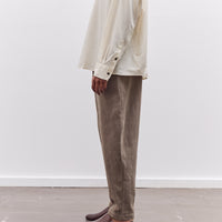7115 by Szeki Signature Brushed Twill Elastic Pull-Up Trouser, Umber
