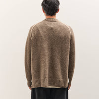7115 by Szeki Rolled Seamed Pullover, Light Umber