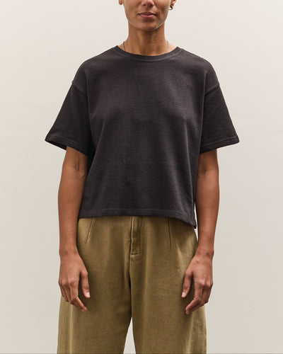 7115 Signature Cropped Tee, Black