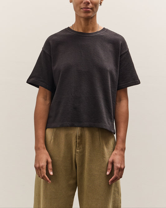 7115 Signature Cropped Tee, Black