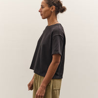 7115 Signature Cropped Tee, Black