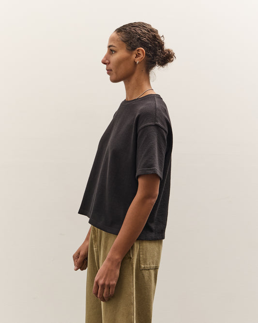 7115 Signature Cropped Tee, Black