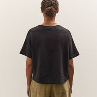 7115 Signature Cropped Tee, Black