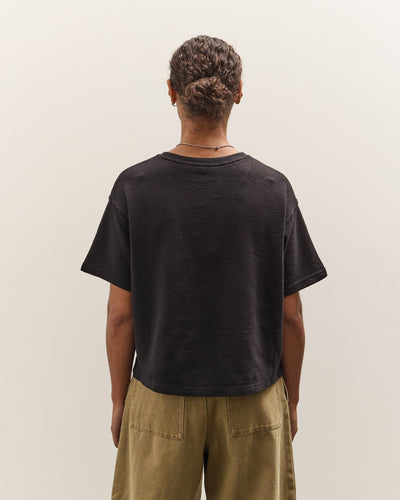 7115 Signature Cropped Tee, Black