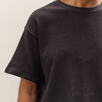 7115 Signature Cropped Tee, Black