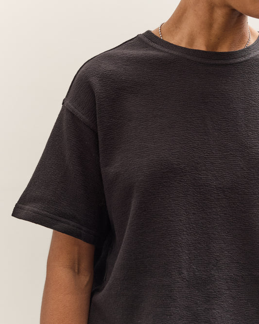 7115 Signature Cropped Tee, Black