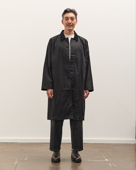 7115 by Szeki Signature Duster Coat Unisex, Black