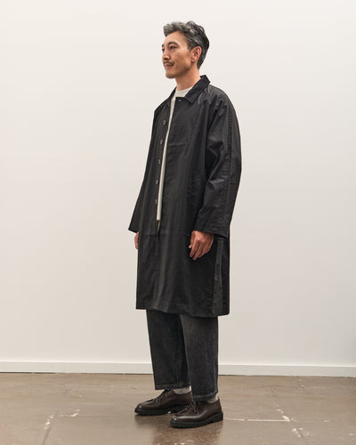 7115 by Szeki Signature Duster Coat Unisex, Black