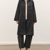 7115 by Szeki Signature Duster Coat, Black