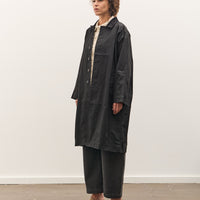 7115 by Szeki Signature Duster Coat, Black