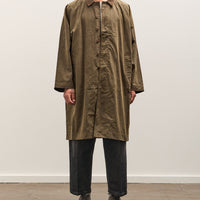 7115 by Szeki Signature Duster Coat Unisex, Olive Brown
