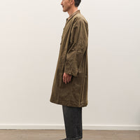 7115 by Szeki Signature Duster Coat Unisex, Olive Brown