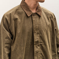 7115 by Szeki Signature Duster Coat Unisex, Olive Brown