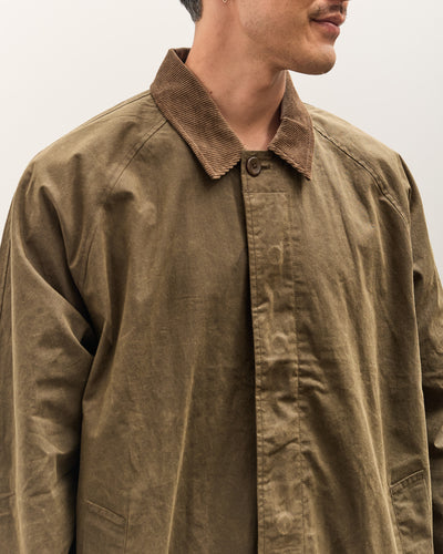 7115 by Szeki Signature Duster Coat Unisex, Olive Brown