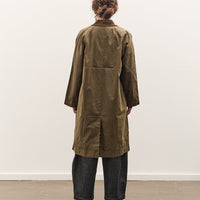 7115 by Szeki Signature Duster Coat, Olive Brown