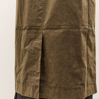 7115 by Szeki Signature Duster Coat, Olive Brown
