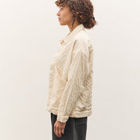 7115 by Szeki Signature Panel Pockets Shirt Jacket, Bone