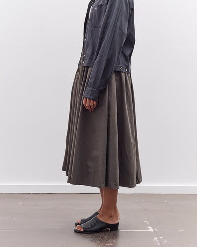 7115 by Szeki Prairie Skirt, Deep Olive