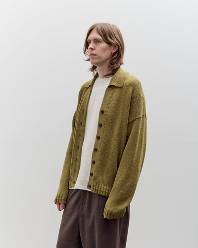 7115 by Szeki Spring Cardigan, Kelp