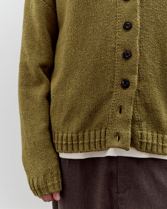 7115 by Szeki Spring Cardigan, Kelp