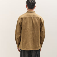 7115 by Szeki Textured Flat Hem Shirt Unisex, Kelp
