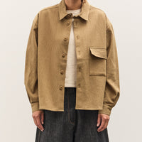 7115 by Szeki Textured Flat Hem Shirt, Kelp