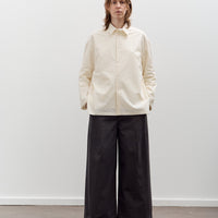 7115 by Szeki Wide-Legged Skate Trouser Unisex, Charcoal Black