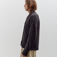 7115 by Szeki Spring Cardigan, Carbon