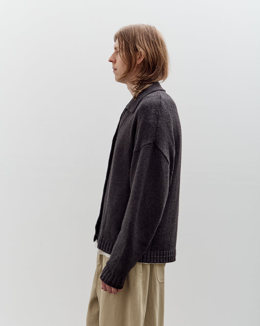 7115 by Szeki Spring Cardigan, Carbon