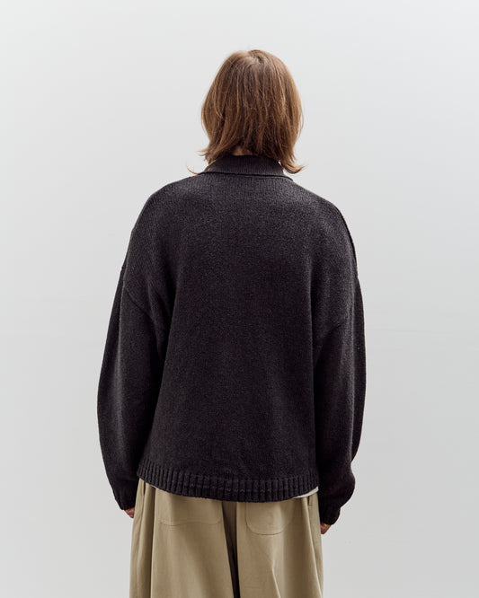 7115 by Szeki Spring Cardigan, Carbon