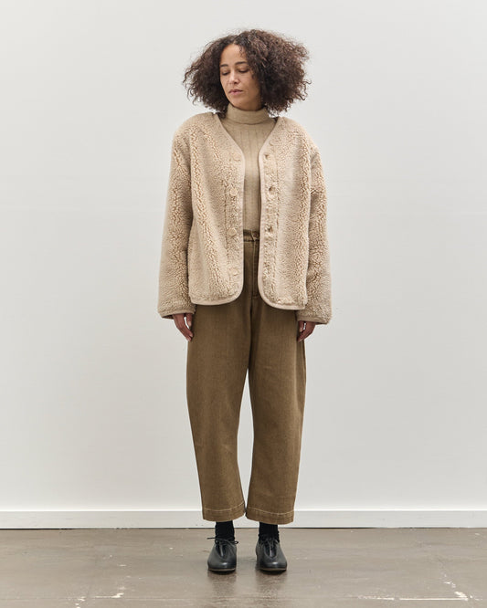 7115 Curly Jacket, Beige