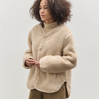 7115 Curly Jacket, Beige