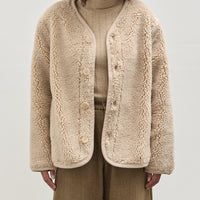 7115 Curly Jacket, Beige