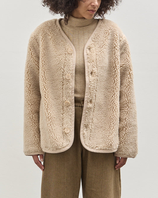 7115 Curly Jacket, Beige