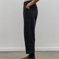 7115 Signature Curve Leg Trouser, Black Heavy Canvas