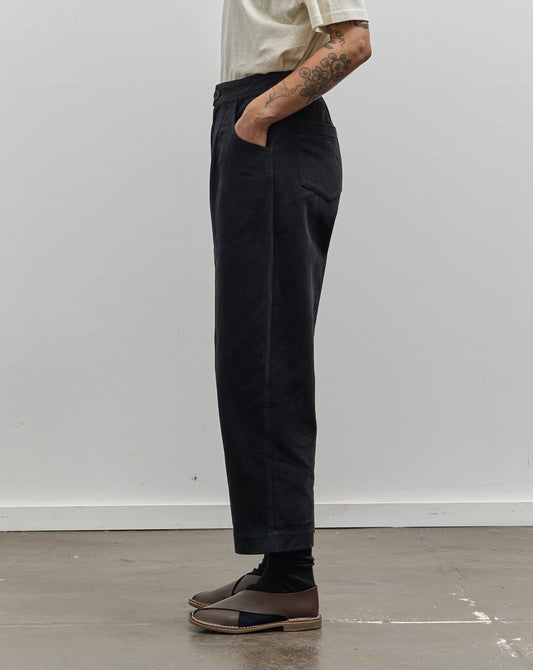 7115 Signature Curve Leg Trouser, Black Heavy Canvas