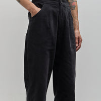 7115 Signature Curve Leg Trouser, Black Heavy Canvas