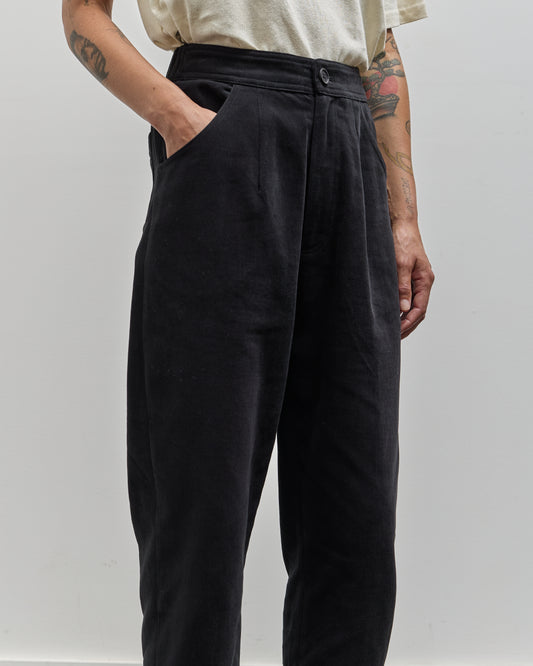 7115 Signature Curve Leg Trouser, Black Heavy Canvas