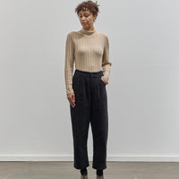 7115 Yak Ribbed Roll-Neck Sweater, Desert Sand