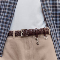 Woven Belt, Brown