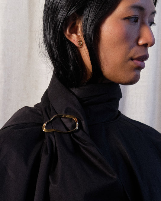 Agmes Vera Brooch, Gold Vermeil