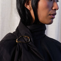 Agmes Mini Nadia Studs, Gold Vermeil