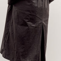 7115 by Szeki Spring Trench Overcoat - Waxed Edition, Charcoal