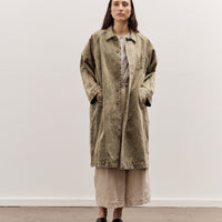 7115 by Szeki Fall Duster, Spotted Washed Olive