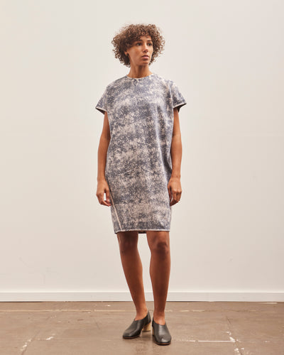 Abstract Shapes Dress, Dusty Grey