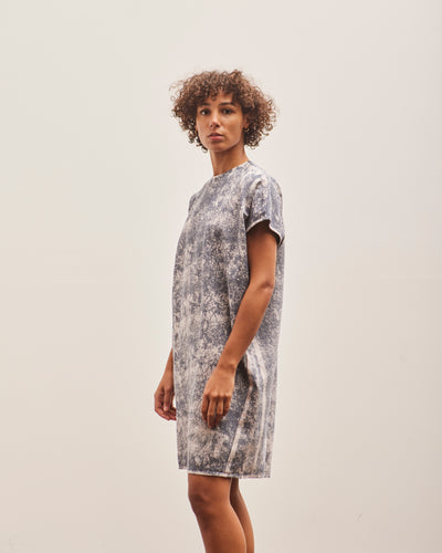 Abstract Shapes Dress, Dusty Grey