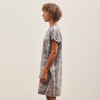 Abstract Shapes Dress, Dusty Grey