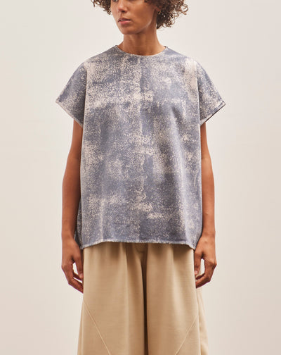 Abstract Shapes Tunic, Dusty Grey